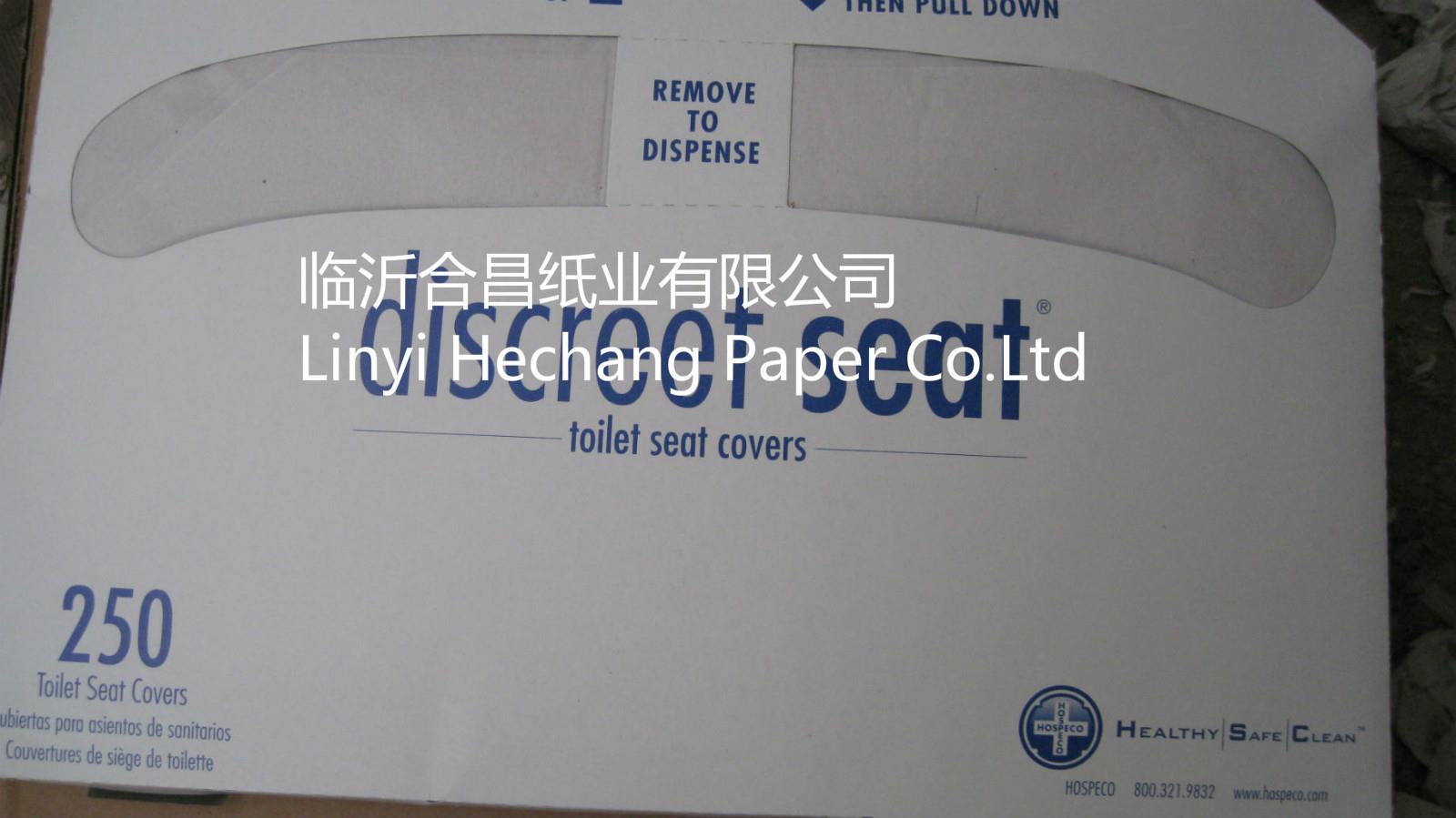 出口內(nèi)銷一次性1/2折馬桶坐墊紙，坐廁紙
