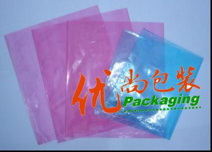 上海pe塑料包裝袋，粉色靜電薄膜袋