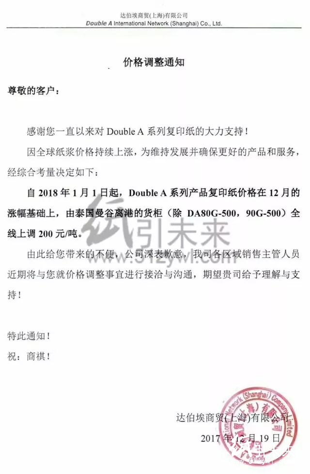 新年漲價(jià)潮