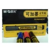 晨光可加墨記號(hào)筆單頭APM26302紅