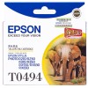 愛普生（Epson）T0494 黃色 打印機(jī)墨盒 適用于R210 R230 R310 RX510 650 可打印量630頁